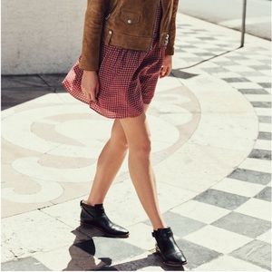 Madewell Hollis Boot in Black Leather Size 7.5